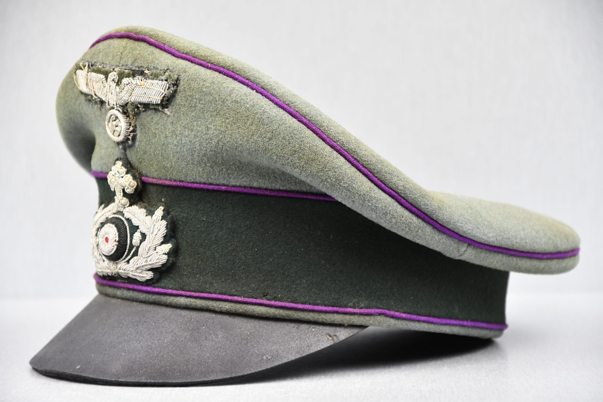 RARE Army (Heer) chaplain āPfarrerā alter-art crusher cap