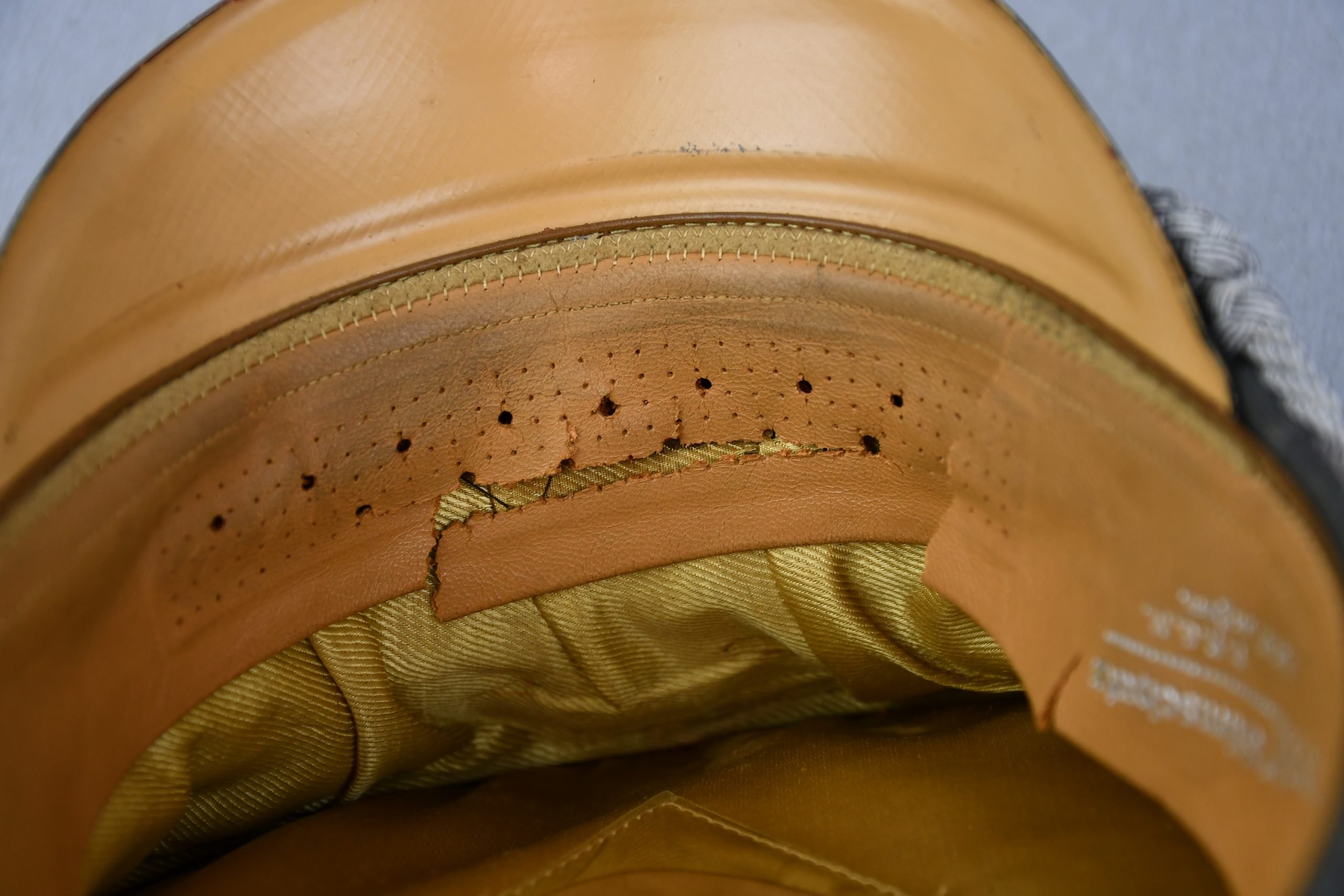 Army (Heer) artillery officer visor cap 'Schirmmütze' by Erel – Friedrich Benson — image 14