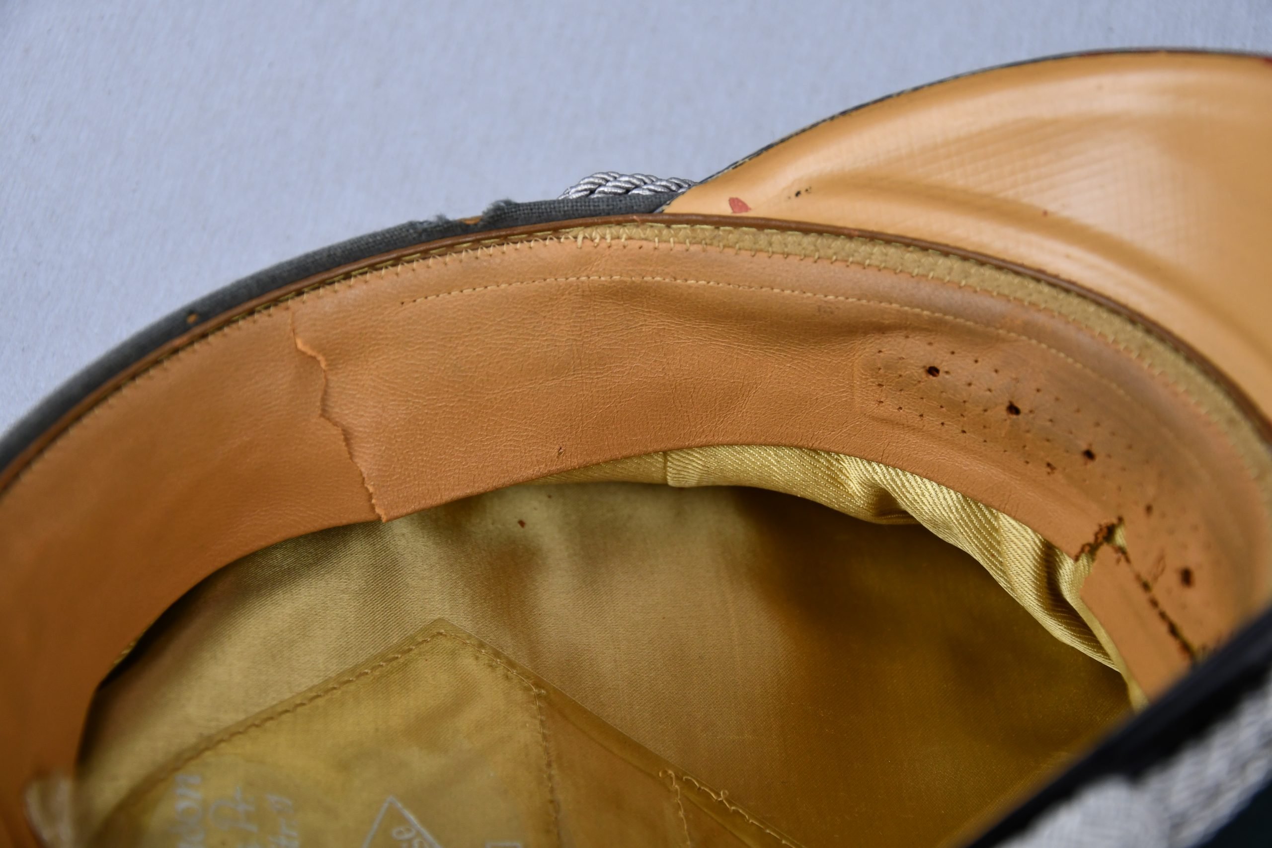 Army (Heer) artillery officer visor cap 'Schirmmütze' by Erel – Friedrich Benson — image 15