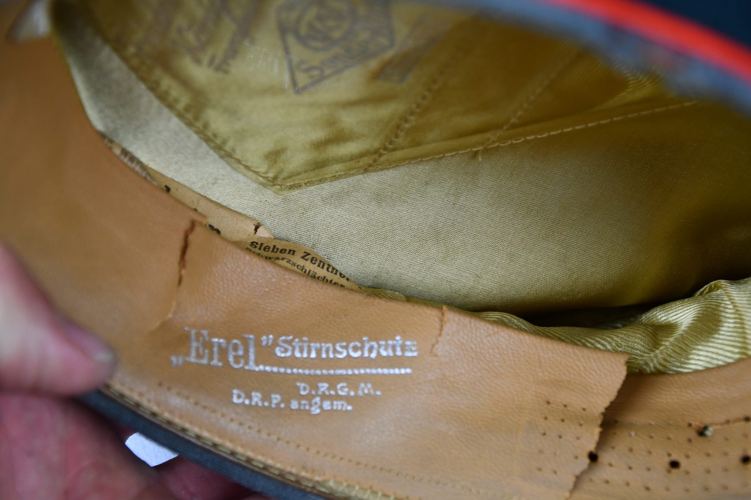 Army (Heer) artillery officer visor cap 'Schirmmütze' by Erel – Friedrich Benson — image 17
