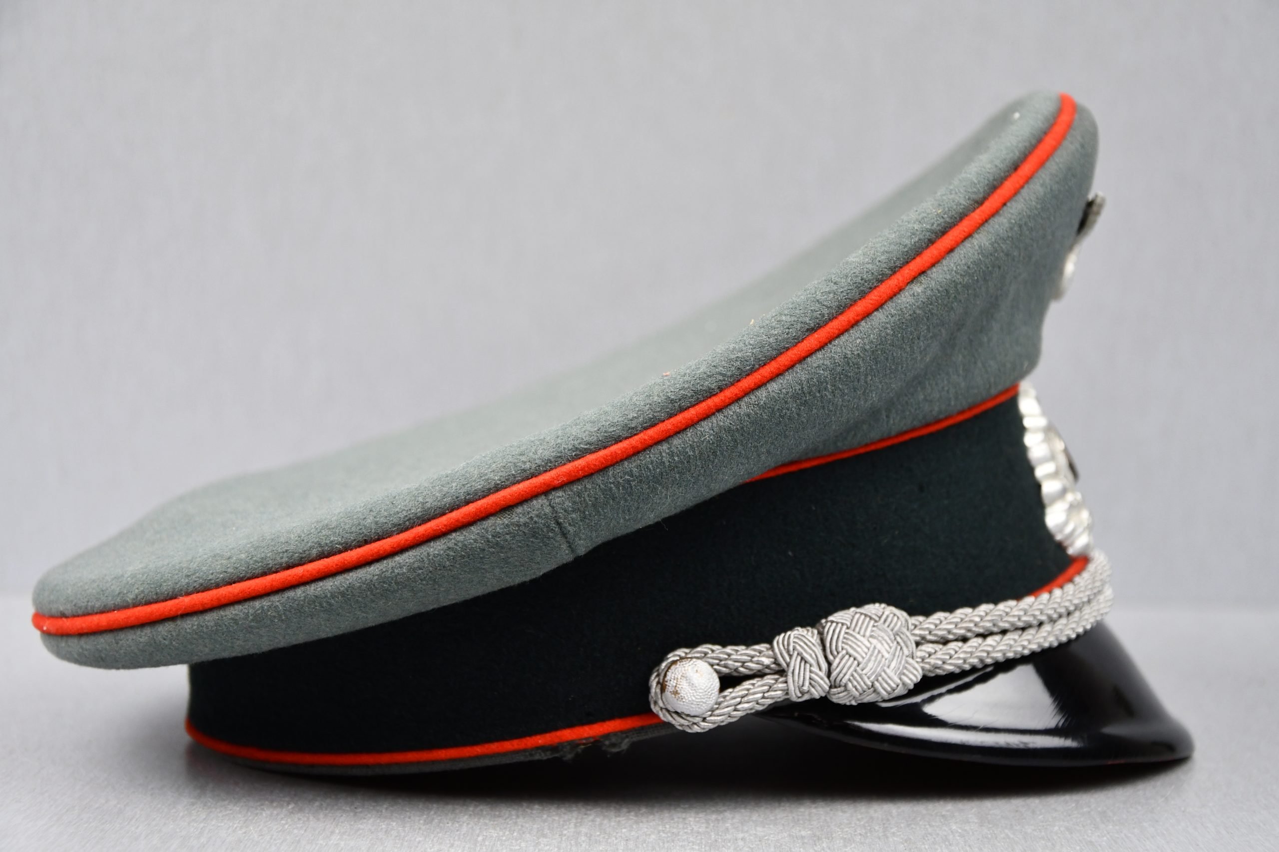 Army (Heer) artillery officer visor cap 'Schirmmütze' by Erel – Friedrich Benson — image 3