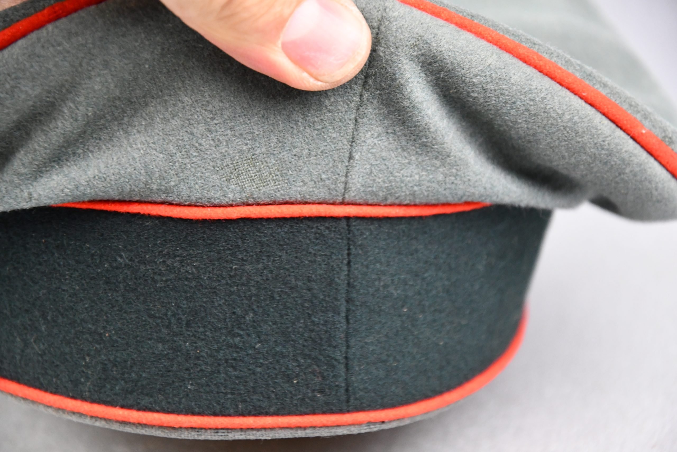Army (Heer) artillery officer visor cap 'Schirmmütze' by Erel – Friedrich Benson — image 7