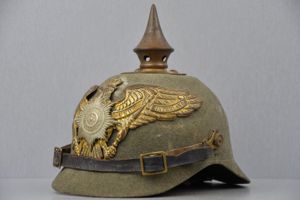 RARE M15 Prussian Garde spike helmet in felt ‘Filzhaube’