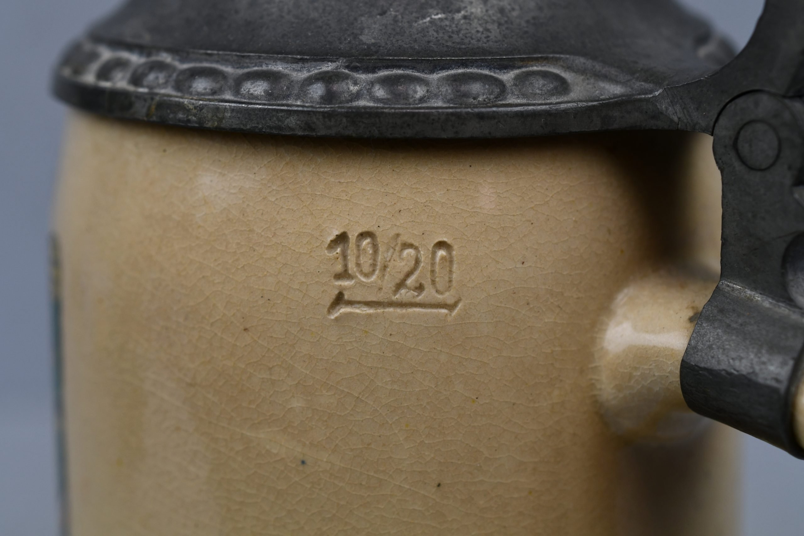 RARE army (Heer) beer 'Steinkrug' from 3.Komp. Inf. Rgt. Regensburg — image 5