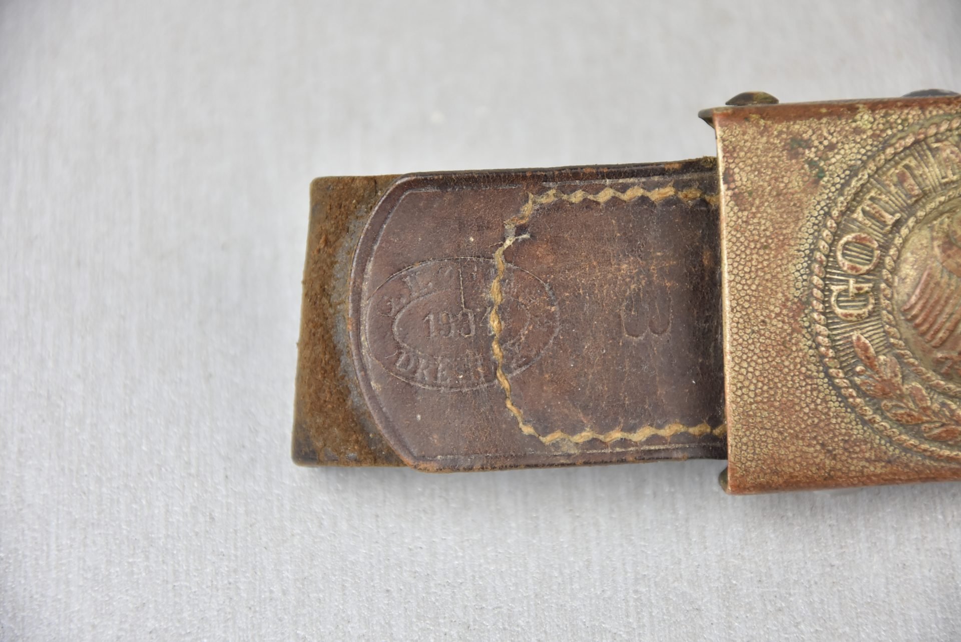 Army (Reichsheer) belt buckle by G.H. Osang 1934 — image 3