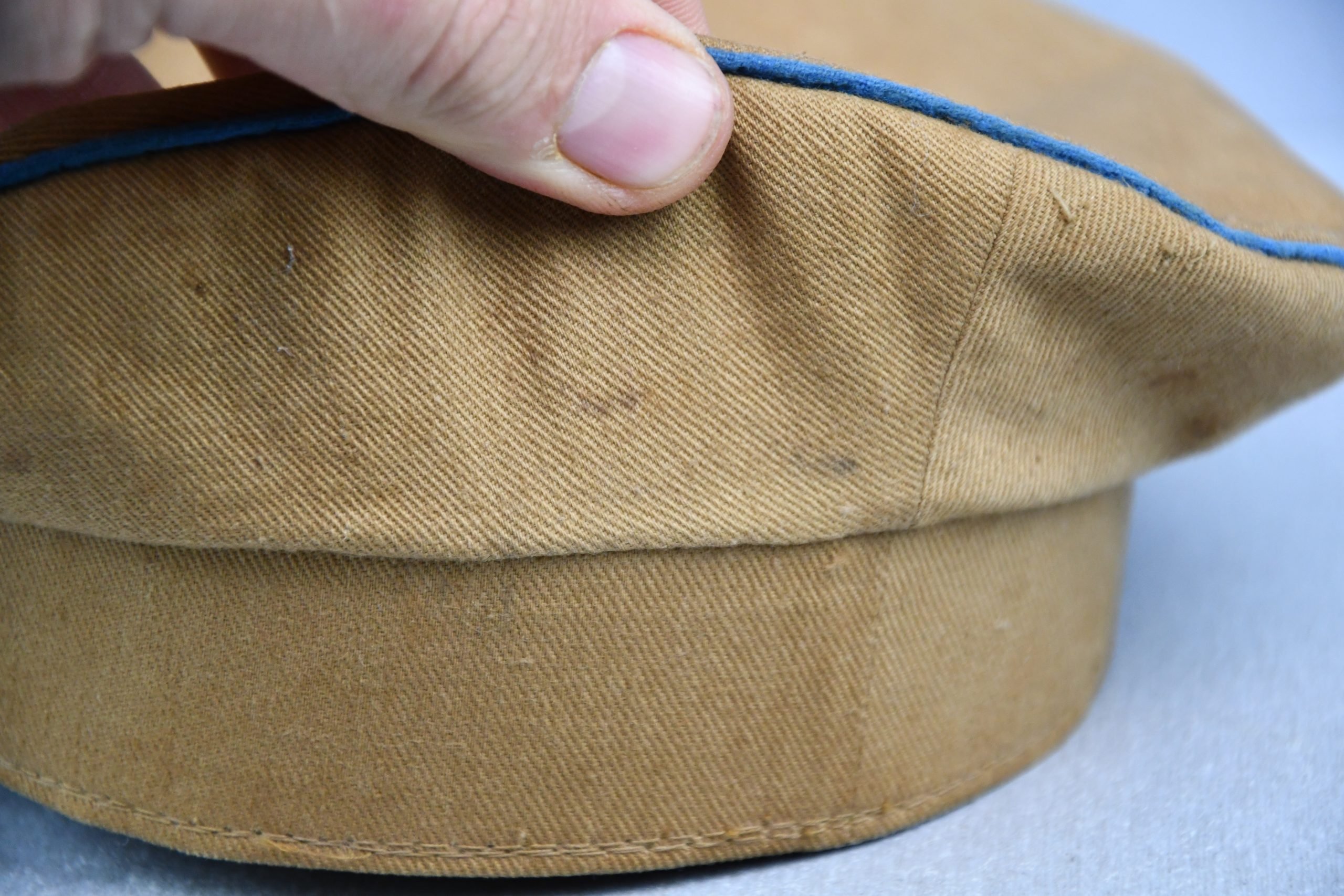 RARE Flieger Hitlerjugend (Hitler Youth Flyers) crusher cap with RZM label — image 13
