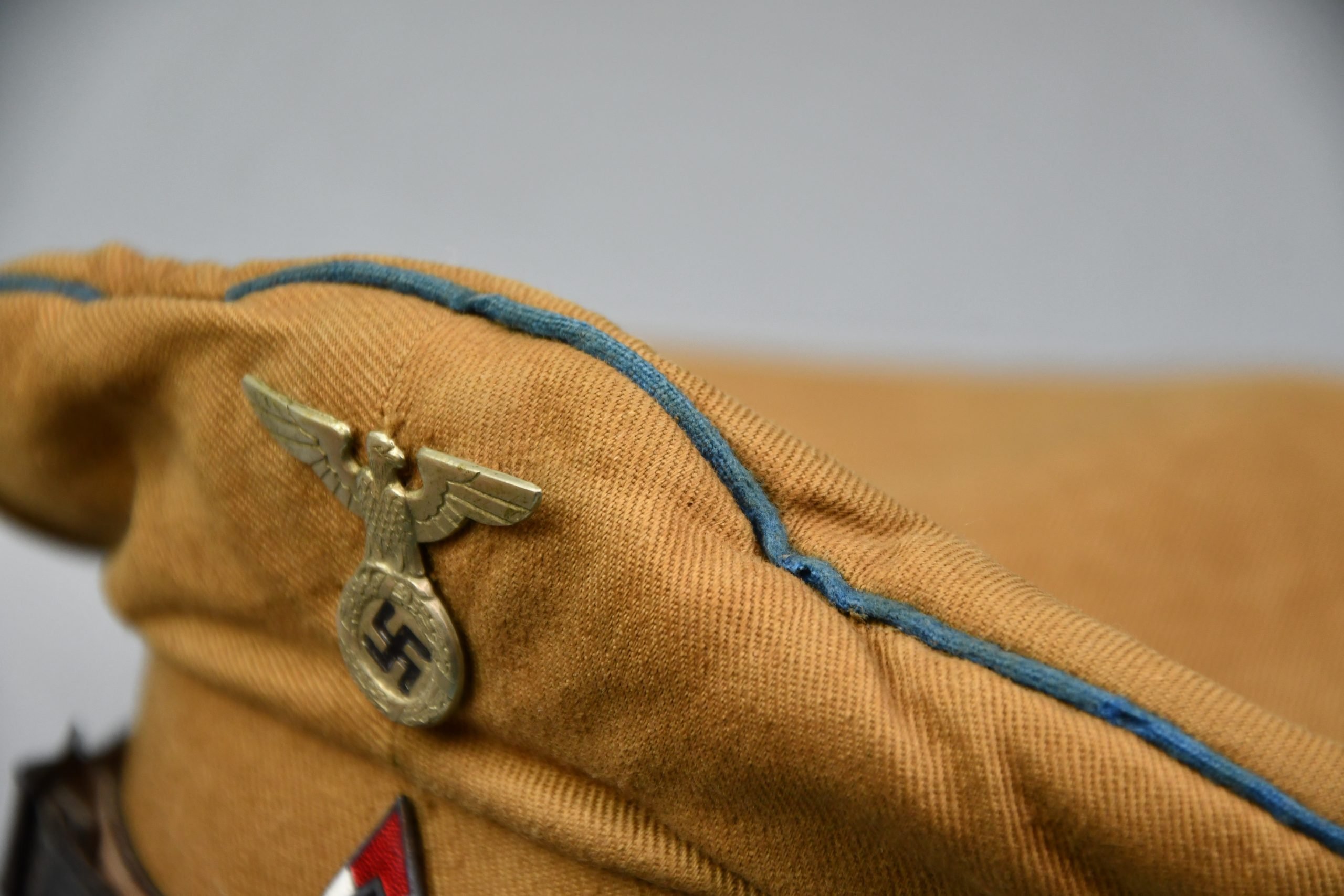RARE Flieger Hitlerjugend (Hitler Youth Flyers) crusher cap with RZM label — image 8