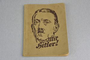 NSDAP song bong 'Liederenbuch der NSDAP' 1933 with Hitlerjugend acceptance stamp
