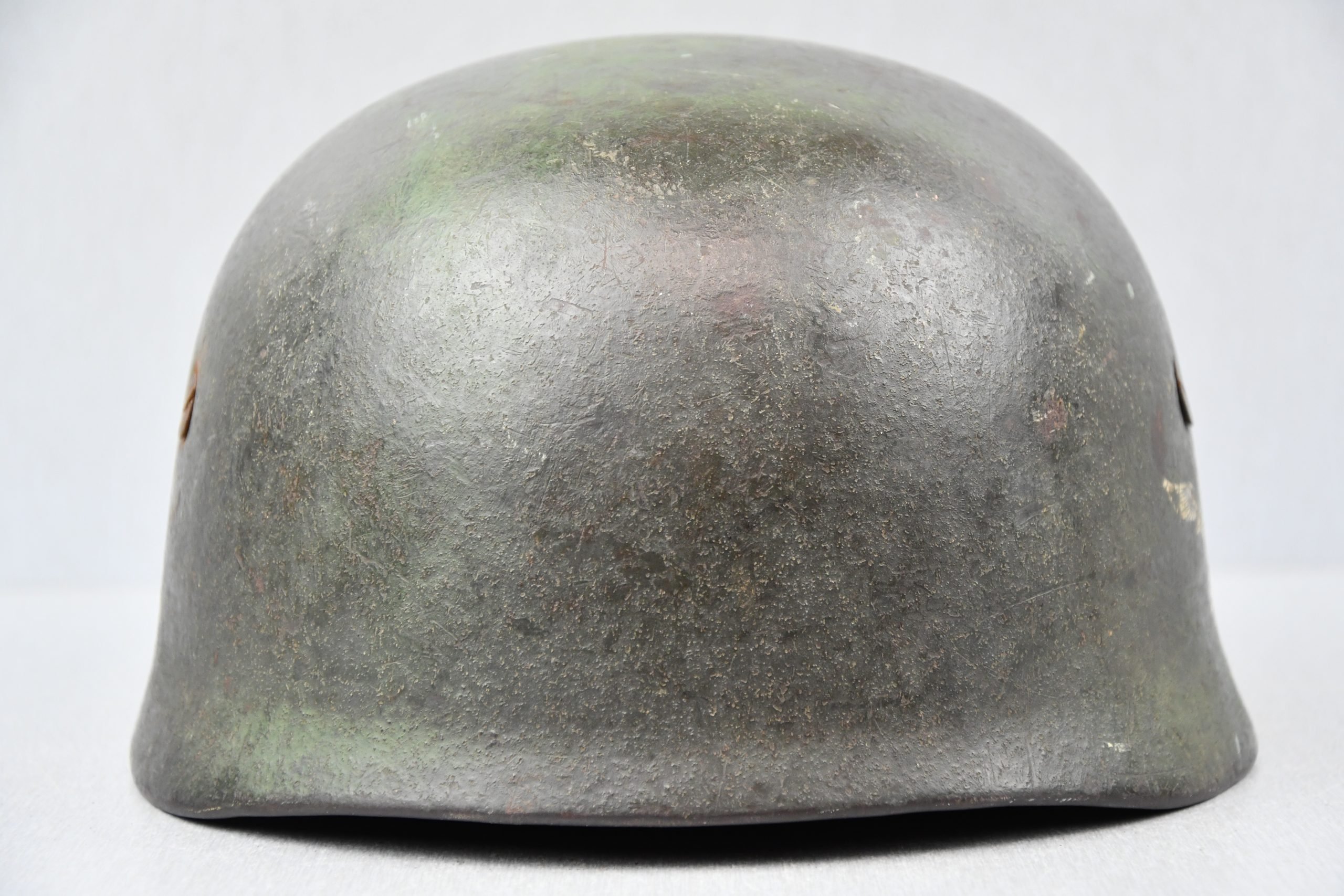 M38 Luftwaffe single decal 'Fallschirmjäger' grass green camouflage paratrooper helmet ET68 — image 3