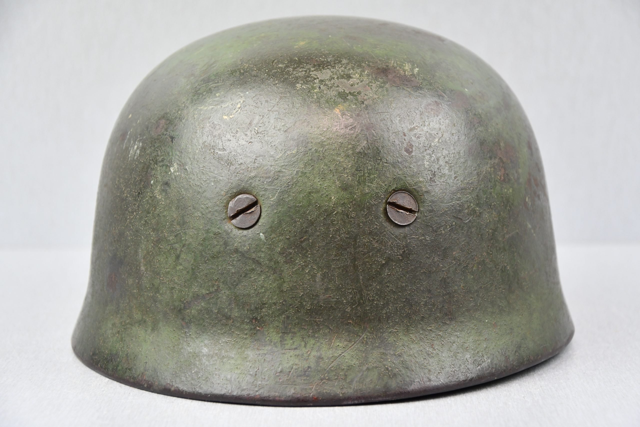 M38 Luftwaffe single decal 'Fallschirmjäger' grass green camouflage paratrooper helmet ET68 — image 5