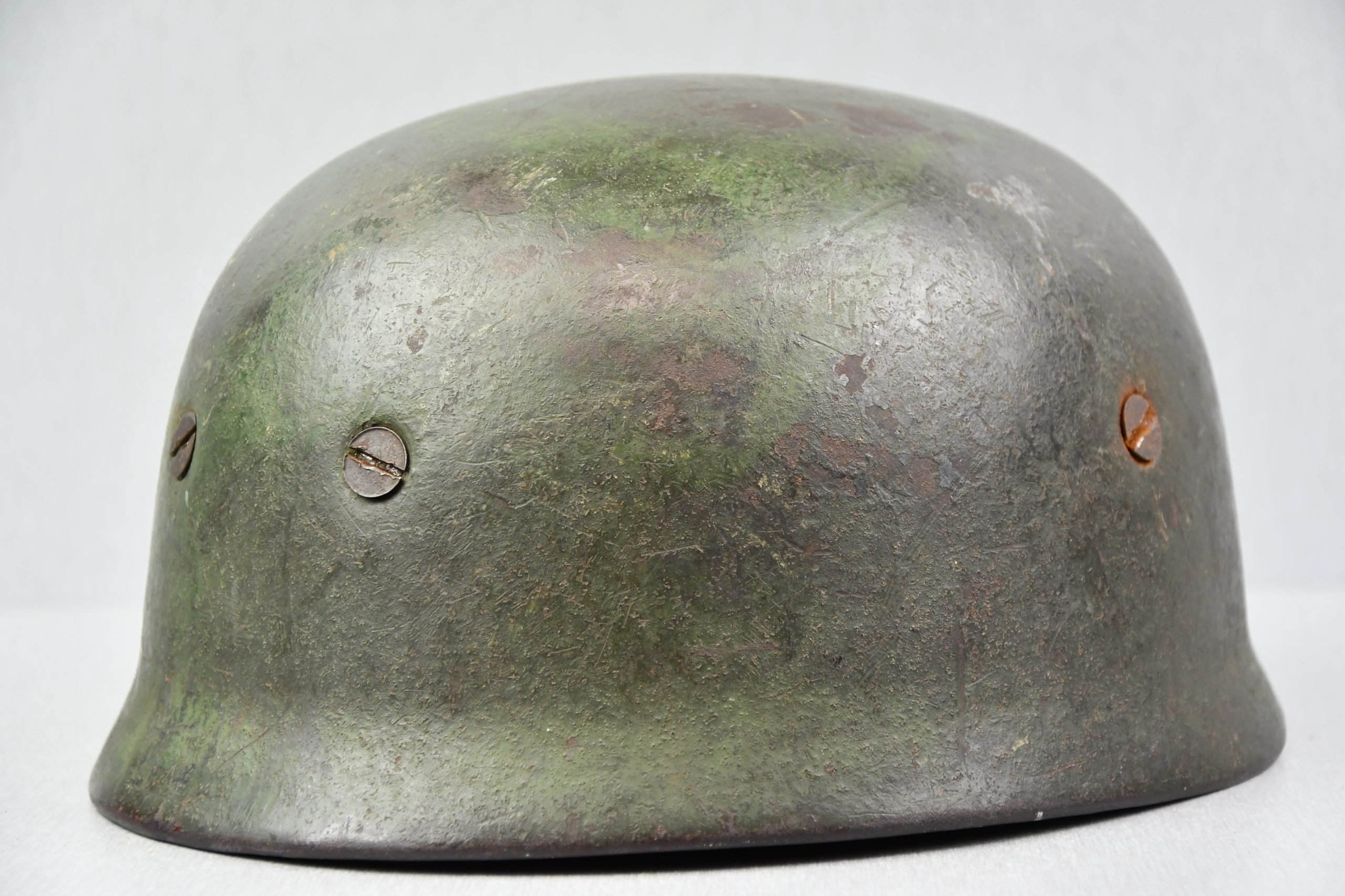 M38 Luftwaffe single decal 'Fallschirmjäger' grass green camouflage paratrooper helmet ET68 — image 9