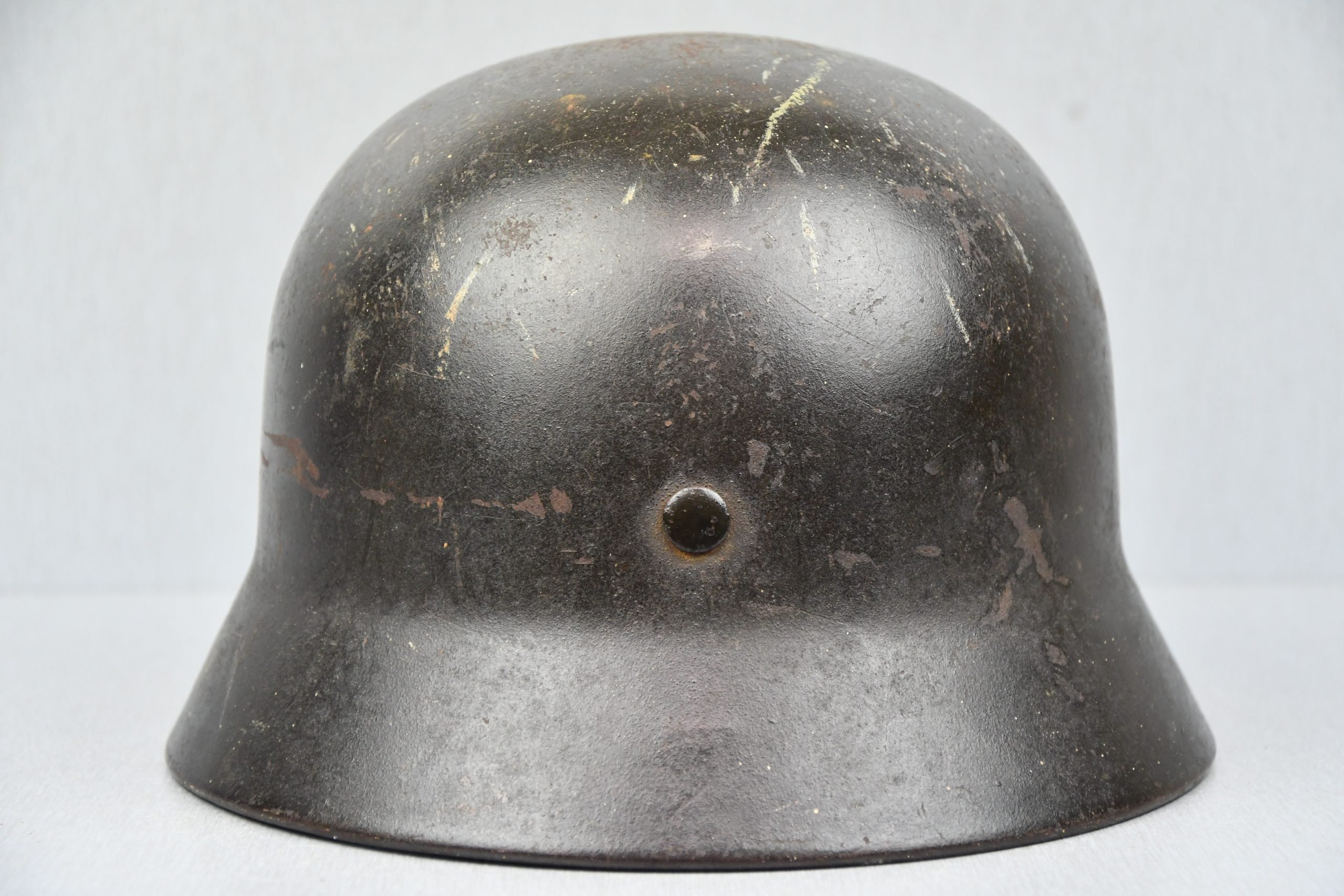 M40 army (Heer) single decal steel helmet Q64 — image 5