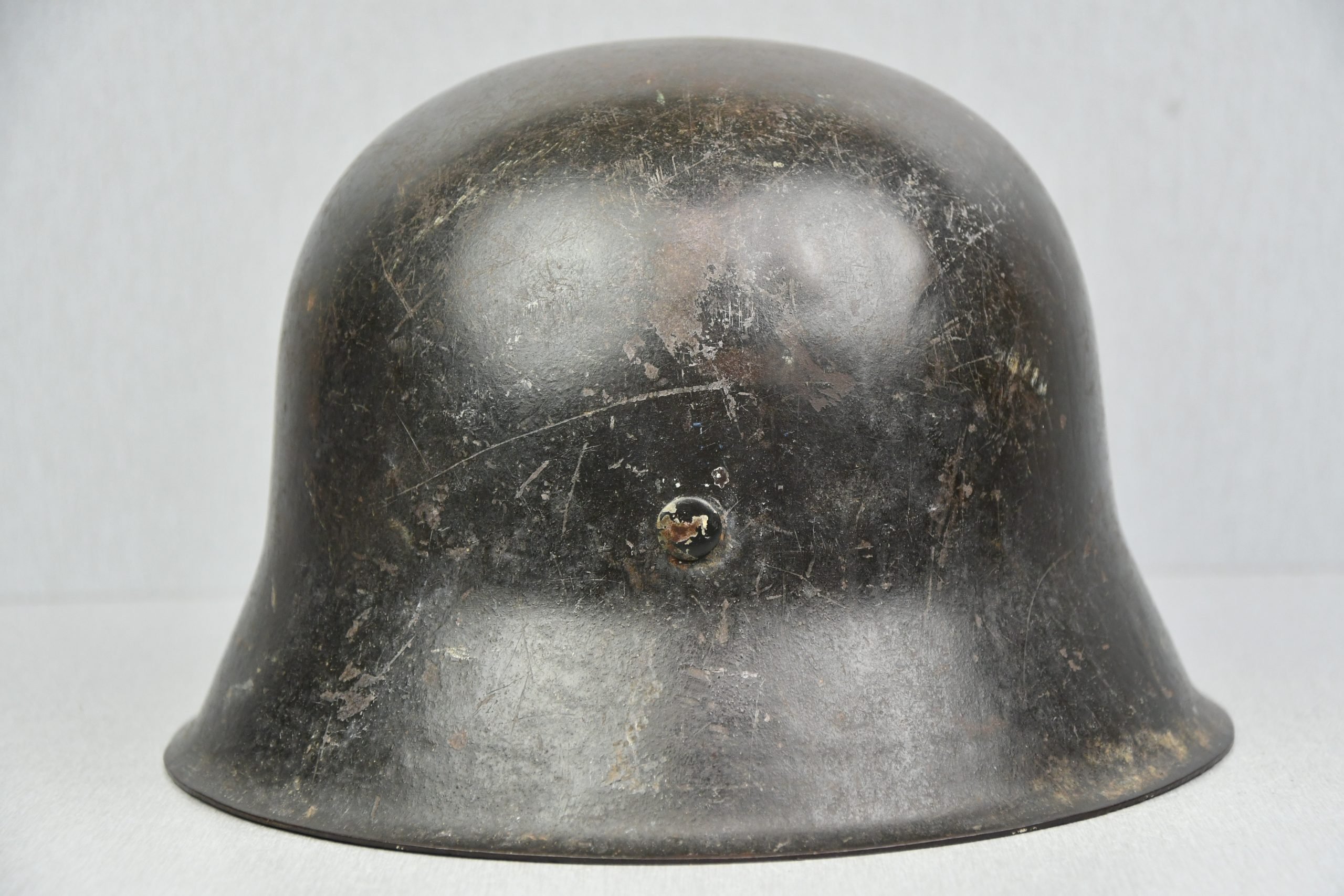 M42 Luftwaffe single decal steel helmet ET64 — image 5