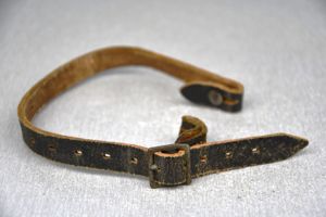 German helmet chin strap ca. 1942