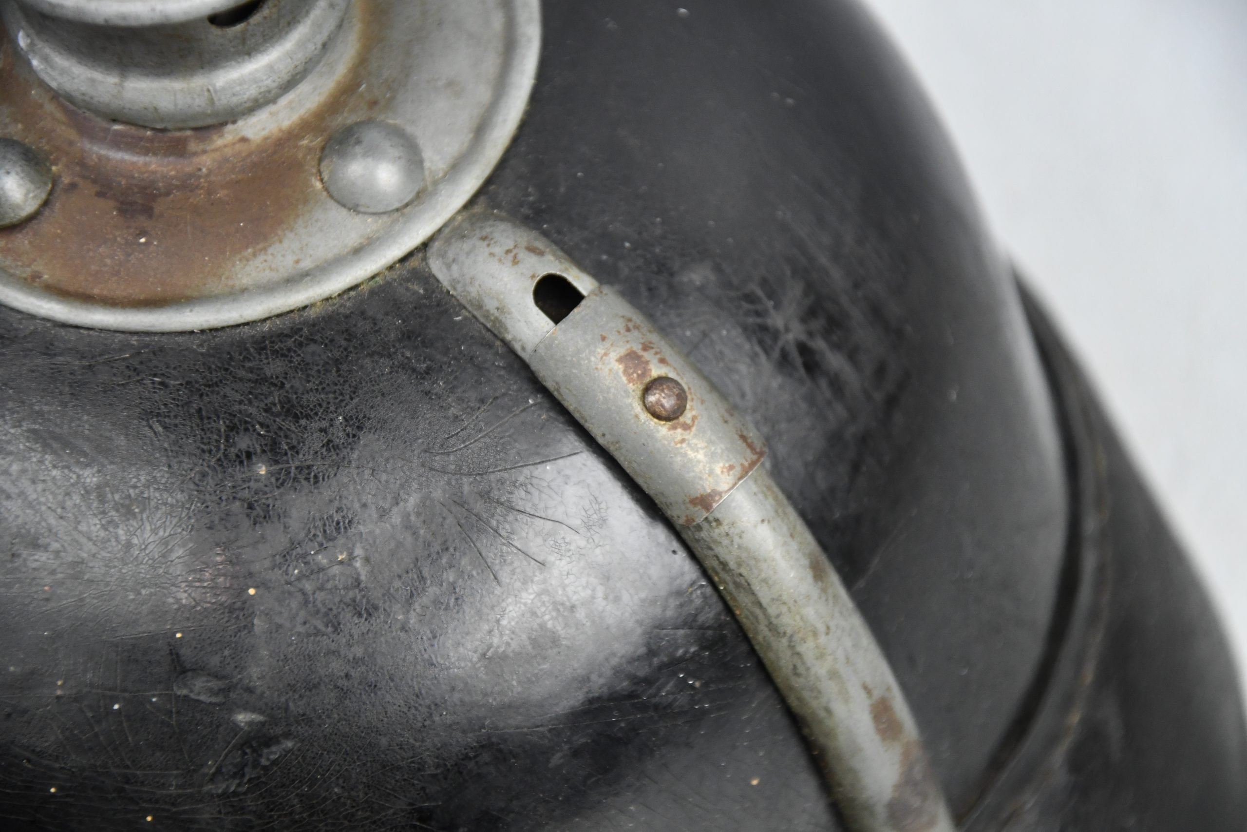 M15 German 'Prussian' spike helmet by Julius Jansen 1916 — image 12