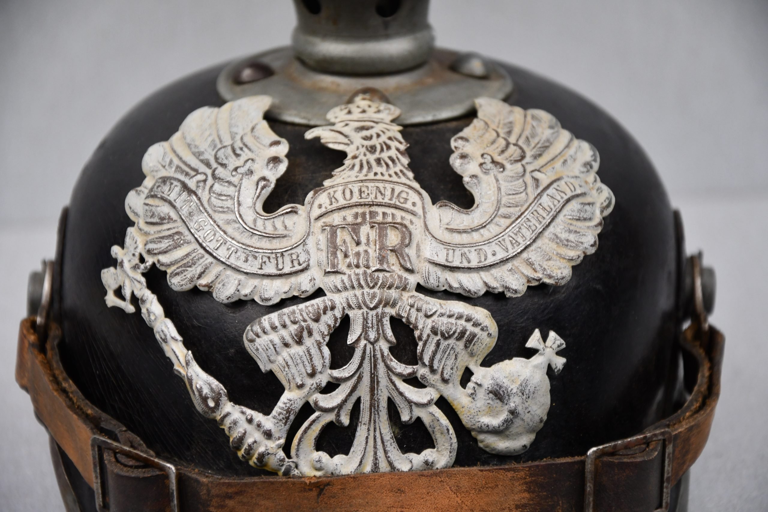 M15 German 'Prussian' spike helmet by Julius Jansen 1916 — image 3