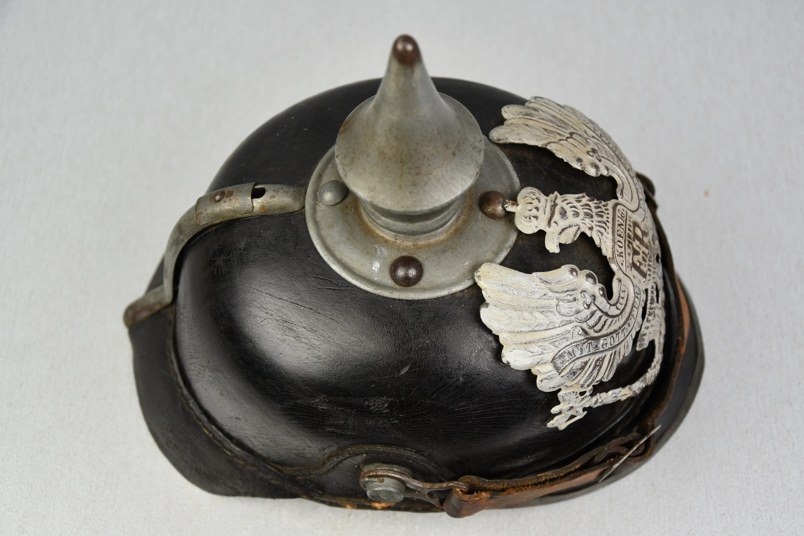 M15 German 'Prussian' spike helmet by Julius Jansen 1916 — image 7