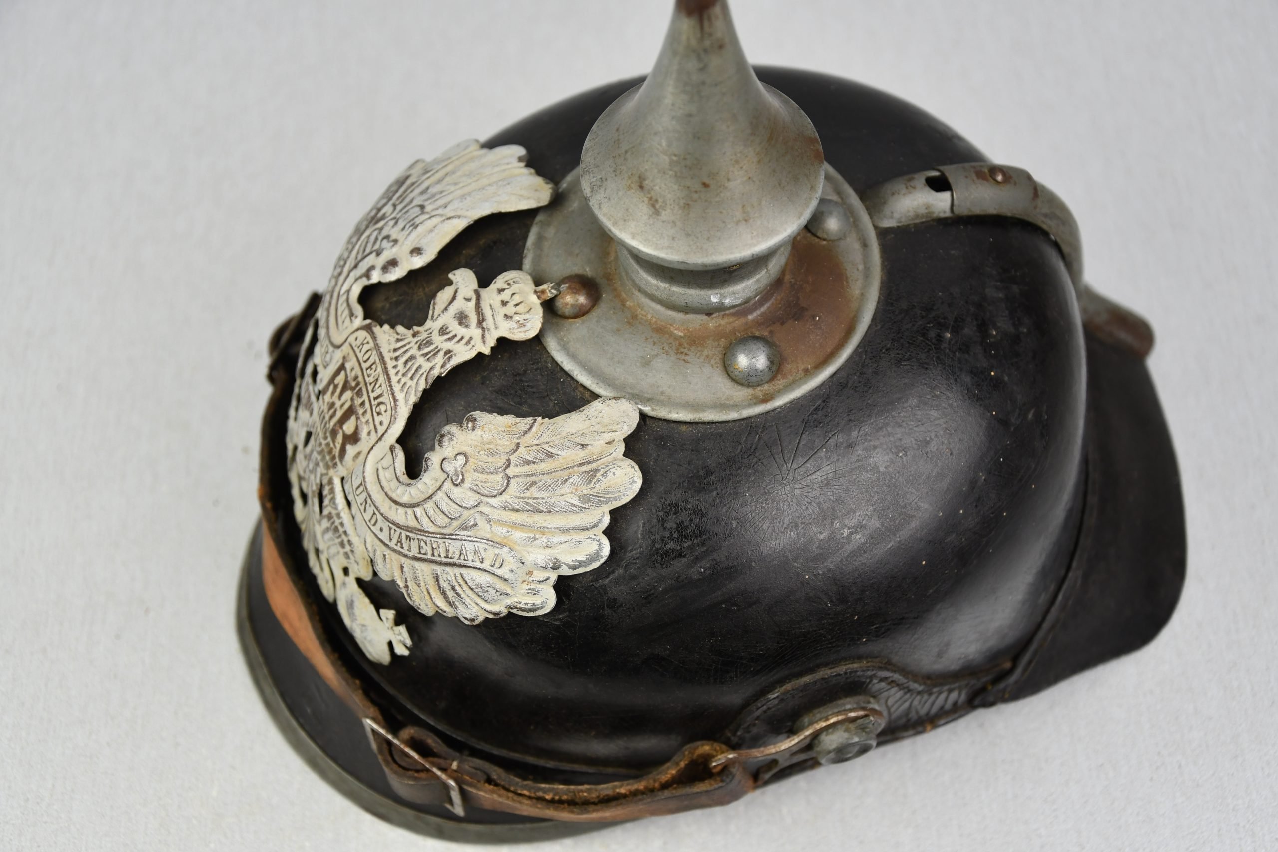 M15 German 'Prussian' spike helmet by Julius Jansen 1916 — image 8