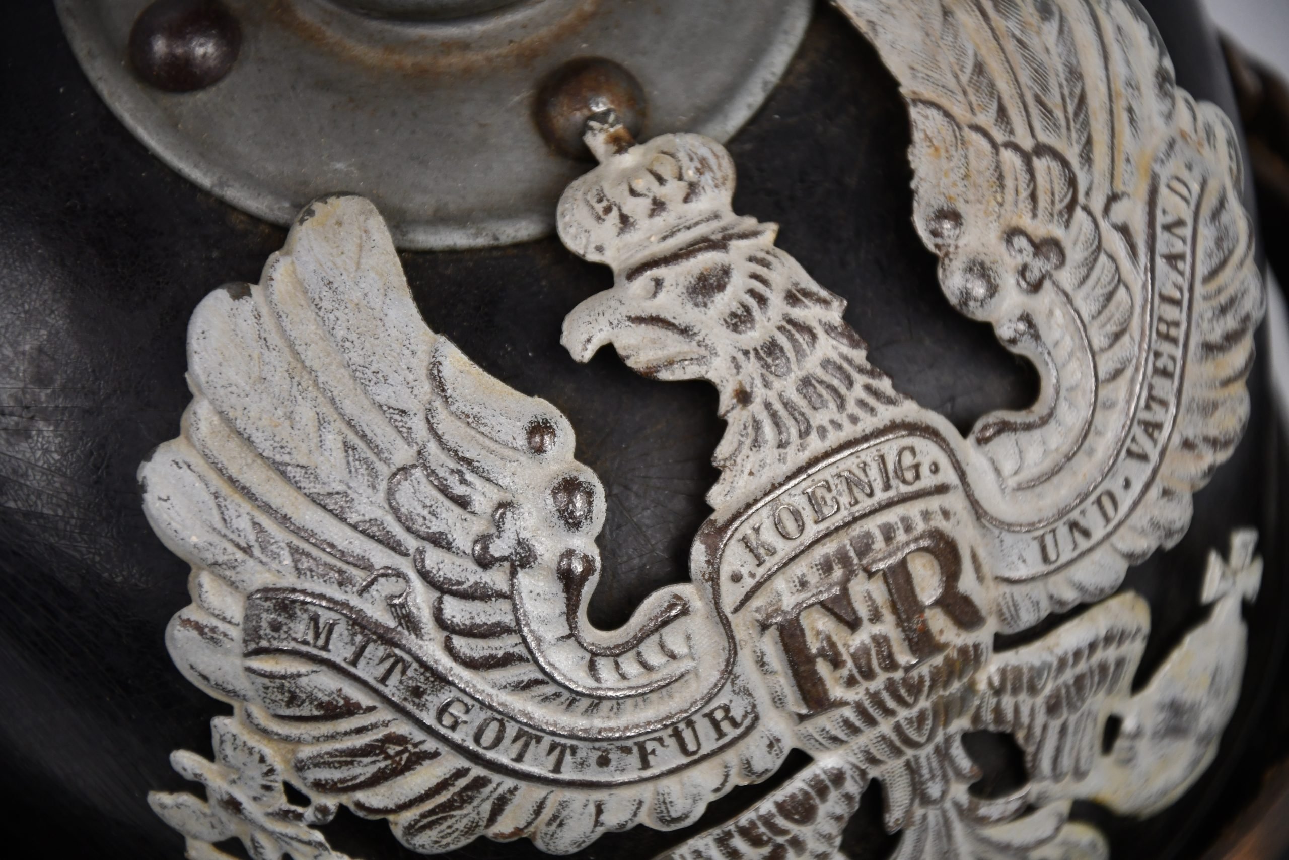 M15 German 'Prussian' spike helmet by Julius Jansen 1916 — image 9