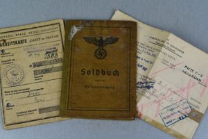 Army (Heer) Solbuch Panzergrenadier Paul Hein Afrika cuff title