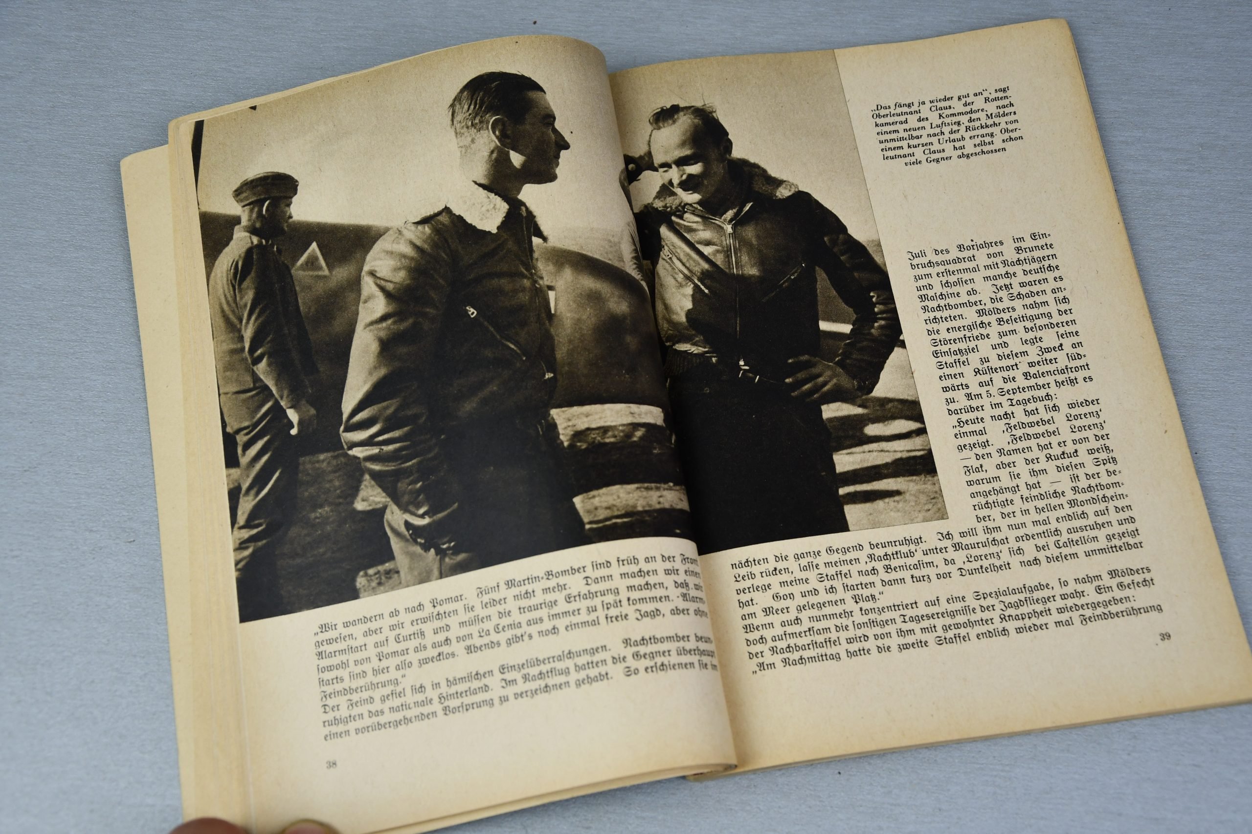 WW2 German book 'Mölders und seine Männer' — image 4