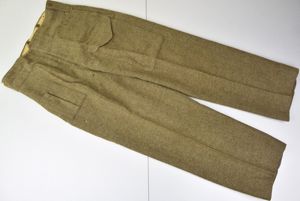 Canadian battle dress trousers by The T Eaton Co Ltd Montréal Factory 1944