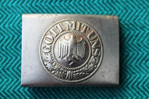 WW2 German Wehrmacht,Heer 1941  Steel Belt Buckle H.A. 41