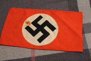 3rd Reich German NSDAP Member Armband 3 pieces construction