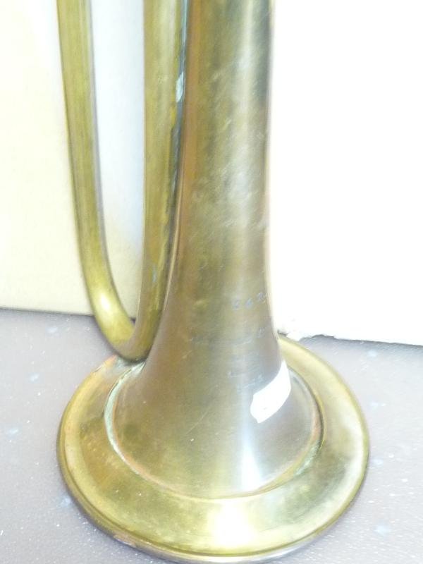 BRITISH WW2 BUGLE / TRUMPET - 1944 — image 2