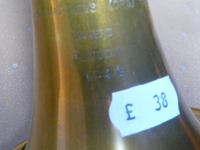 BRITISH WW2 BUGLE / TRUMPET - 1944 — image 3