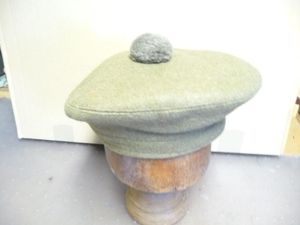 BRITISH OFFICER'S TAM O' SHANTER CAP