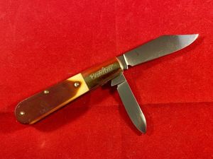 Near Mint Vintage – OLD CUTLER U.S.A. - Double Bladed Pocket Knife by Barlow