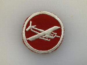 WWII US Army Officer's Glider Artillery Cap Patch