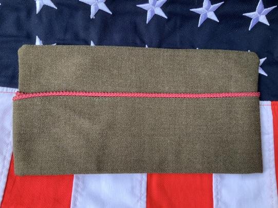 WWII US Army Enlisted Garrison Cap - Artillery