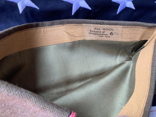 WWII US Army Enlisted Garrison Cap - Artillery
