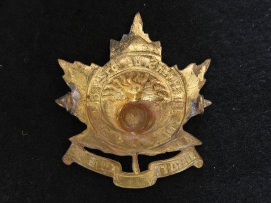 Canadian Les Fusiliers de Sherbrooke Cap badge