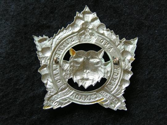 Canadian Argyle and Sutherland Canada Cap Badge