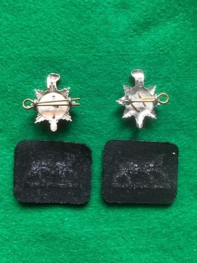 Princess of Wales Royal Regiment Collar Badges