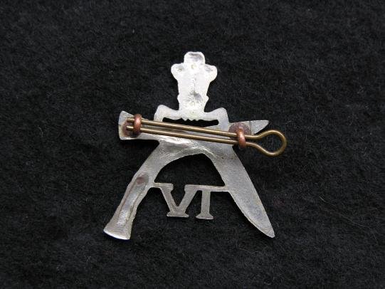 VI Prince of Wales Own Gurkha Rifles cap badge