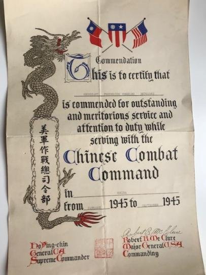 U.S.Army China-India-Burma Grouping