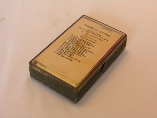 Vietnam War Era U.S. Military Survival Fishing Kit MIL-F-6218C