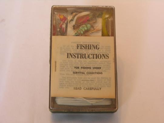 Vietnam War Era U.S. Military Survival Fishing Kit MIL-F-6218C