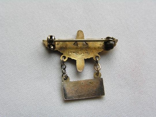 WWII U.S. Air Corps 2nd Lieutenant Sweetheart Brooch