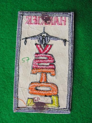 Harrier Aircraft Patch - VSTOL