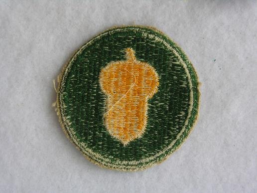 WWII United States Army 87th Infantry Division Patch - Golden Acorn