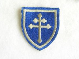 WWII United States Army 79th Infantry Division Patch - Cross of Lorraine