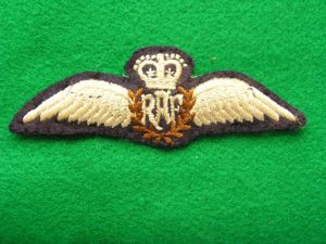 Early Queens Crown Royal Air Force Pilot Wing