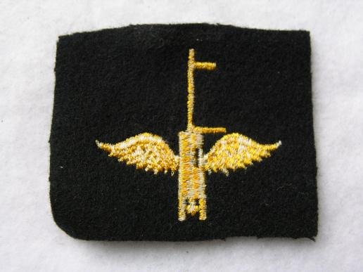 WWII U.S.Navy Air Gunner Patch in Gold