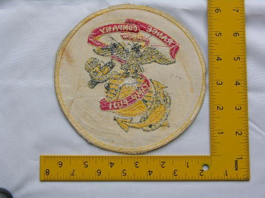US Marine Corps Large Jacket Patch