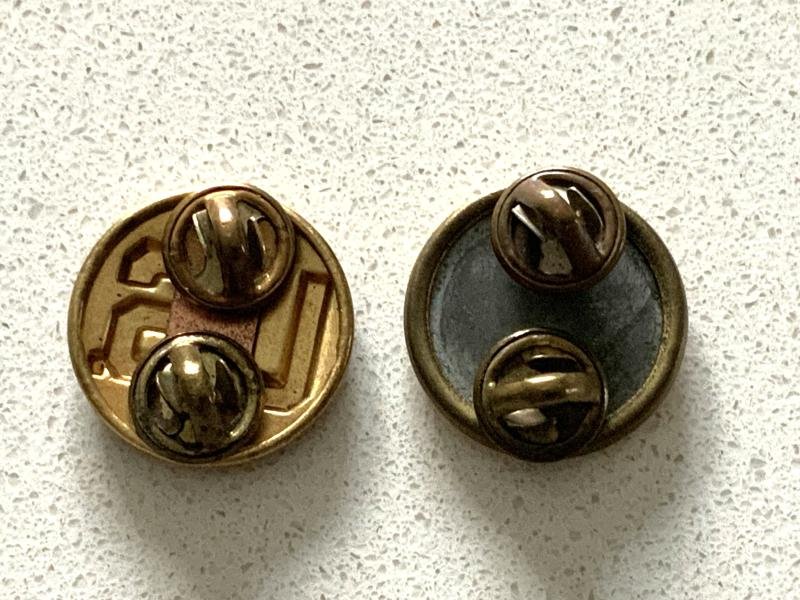 WWII Pair of US Women's Army Corps Collars